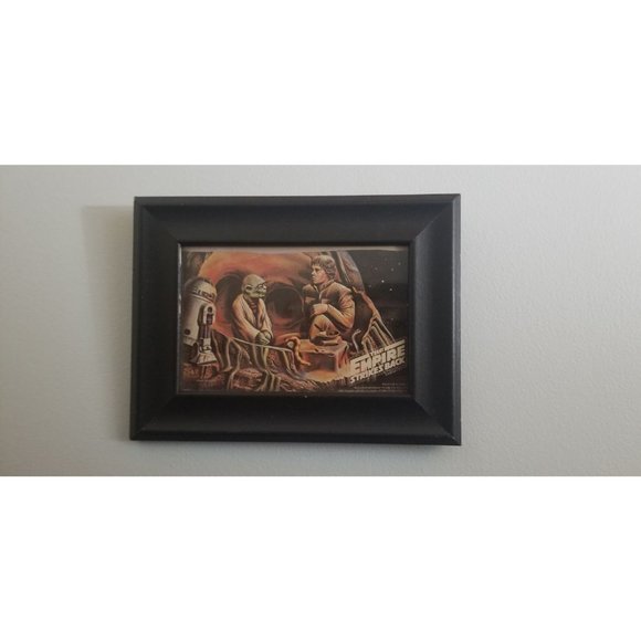 1981 Star Wars Empire Strikes Back Framed Comic Ad - Picture 4 of 6